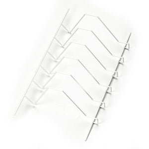 Avery File Rack 40451 750x390mm White | Half-bay metal rack for mid-width lateral filing shelves and cabinets