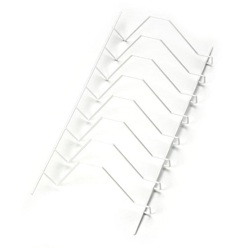 Avery File Rack 900x290mm White 40452 | Metal lateral filing rack with 25mm shelf hook for cupboards and filing cabinets