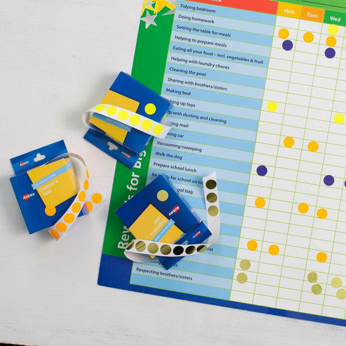 Avery Gold Circle Dispenser Labels 24mm 250 Pack - image 2