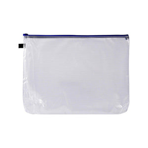 Avery Blue Handy Pouch 49500 A3 Zip Closure | Secure oversized pouch for large-format documents, maps and drawings
