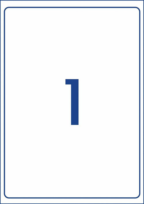 Avery J4776 Durable Heavy Duty Labels 199.6 x 289.1mm 10 Pack - image 2