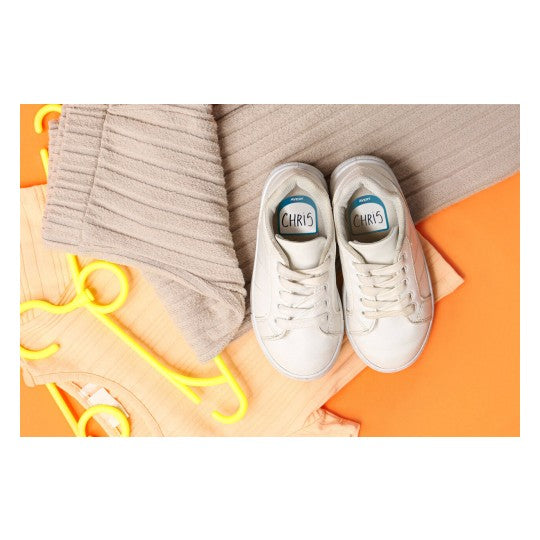 Avery 40705 kids assorted shoe labels, left and right, waterproof