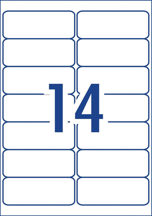 Avery L7063 Durable Heavy Duty Labels 99.1 x 38.1mm 350 Pack - image 2