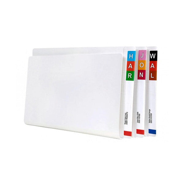 Avery Extra Heavyweight Lateral File 46510 Tubeclip White Foolscap Box 100 | Pre-fitted Tubeclip for active lateral filing