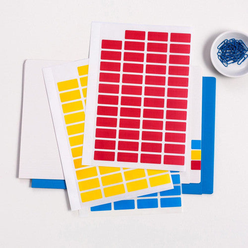 Avery Light Blue Block Colour Labels 19 x 42mm 240 Pack - image 3