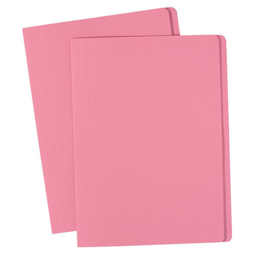 Avery Manilla File 82753 Pink A4 320x241mm Pack 20 | Soft category colour for healthcare and professional A4 workstation filing