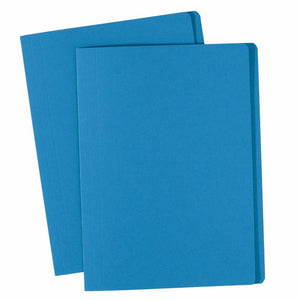Avery Coloured Manilla Folder 81522 Blue Foolscap Box 100 | The most widely used colour for colour-coded manilla folder systems