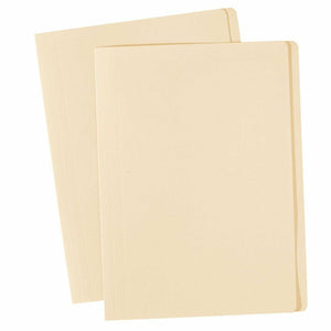 Avery Manilla Folder File 81502 Buff Foolscap Box 100 | The classic neutral Australian document folder for general filing
