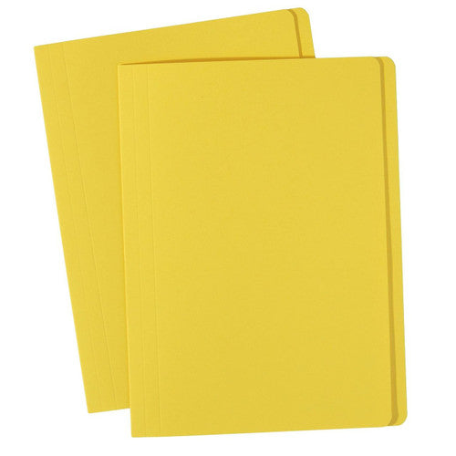 Avery Manilla Folders Foolscap Pack 20 Yellow - image 1