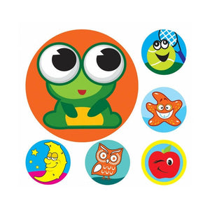 Avery Merit Stickers Mini Assorted 69620 13mm 800 Pack | High-volume assorted reward stickers for classrooms and home learning