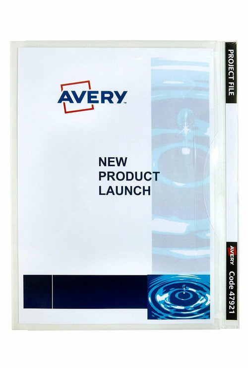 Avery Project File A4 Clear Pack of 5 - image 1