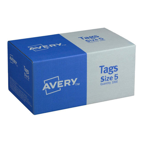 Avery Shipping Tag Size 5 120 x 60mm Yellow Box 1000 - image 2
