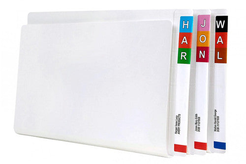 Avery Super Weight Shelf Lateral Files Spiral Spring Transfer White FC Box 50 - image 1
