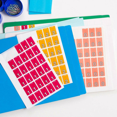 Avery Top Tab Colour Code Labels 3 20 x 30mm 150 Pack - image 3