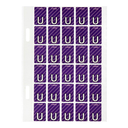 Avery Top Tab Colour Code Labels U 20 x 30mm 150 Pack - image 1