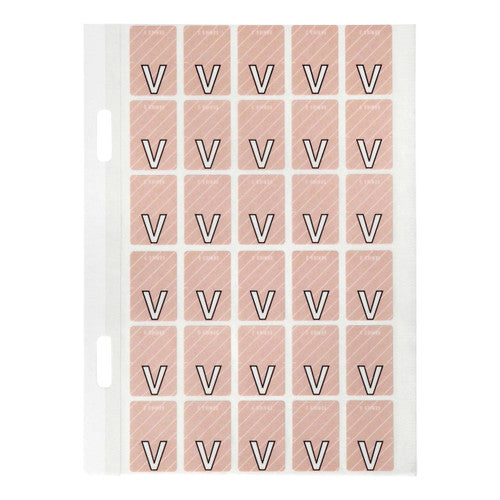 Avery Top Tab Colour Code Labels V 20x30mm 150 Pack - image 1