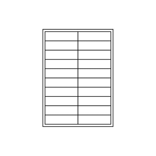 Avery Unistat 38936 Multipurpose Labels 98 x 25.4mm Pack 100 - image 2