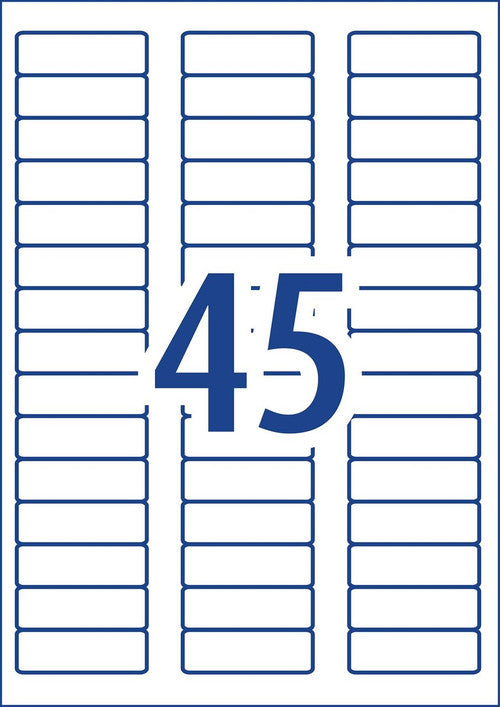 Avery White General Use Labels L7156GU 4500 Labels 45UP - image 2