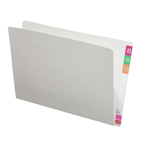 Avery 42520 white extra heavy weight lateral file, legal, box of 100