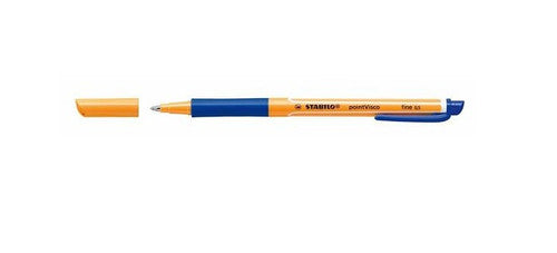 Stabilo Point Visco Rollerball Gel Pen Blue Box of 10