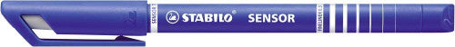 Stabilo Sensor Fineliner 0.3mm Blue Box of 10