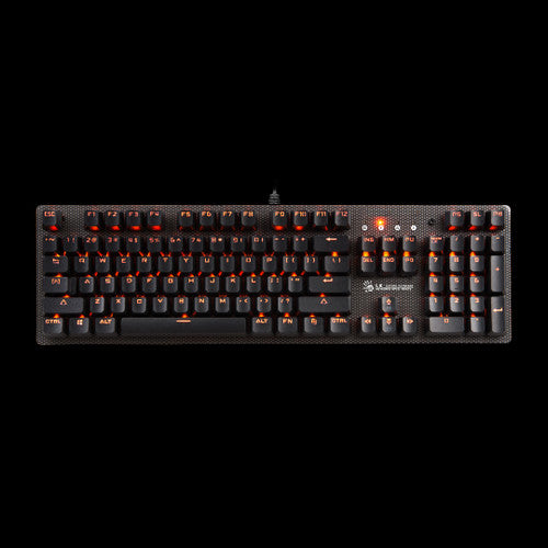 Bloody B800 Light Strike USB Wired Gaming Keyboard Orange Backlit