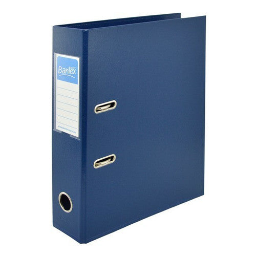 Bantex A4 Lever Arch File 70mm Blue Box of 10