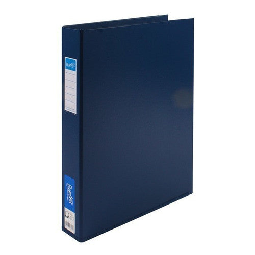 Bantex A3 Upright Ring Binder 3D 38mm Blue Box of 8