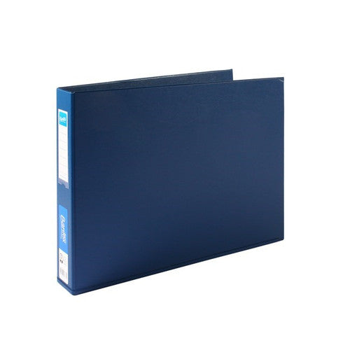 Bantex A3 Landscape Ring Binder 3D 38mm Blue Box of 6