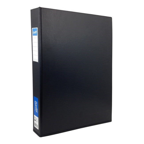 Bantex A3 Upright Ring Binder 3D 65mm Black Box of 4