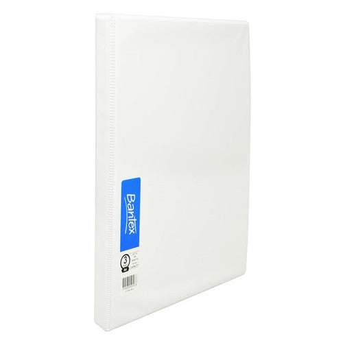 Bantex A4 Insert Binder Standard PP 3D 16mm White Box of 12