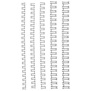 GBC Binding Wire 21 Loop 10mm Black Pack of 100