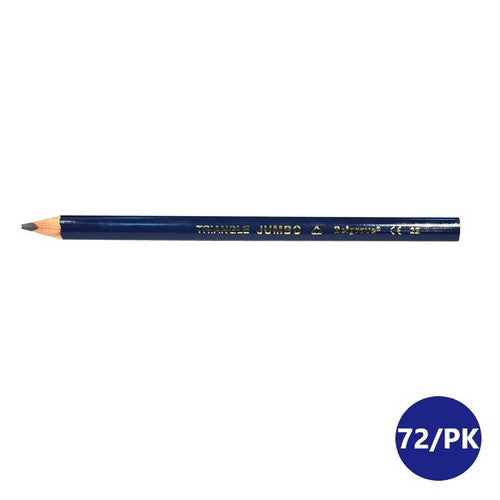 BELGRAVE 100851959 JUMBO TRIANGULAR LEAD PENCIL 2B WOOD - PACK 72
