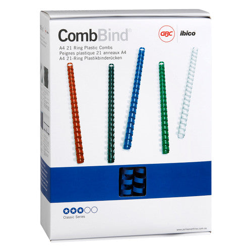 GBC Binding Comb 16mm Blue Pack of 100
