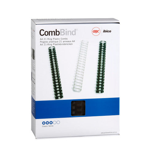 GBC Binding Comb 32mm Black Pack of 50