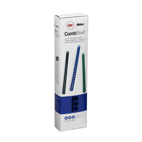 GBC Binding Comb 6mm Blue Pack of 100