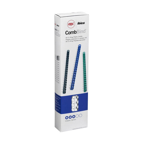 GBC Binding Comb 6mm White Pack of 100