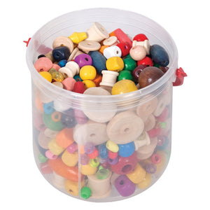 Creative School Supply Threading Beads Assorted Tub of 480g