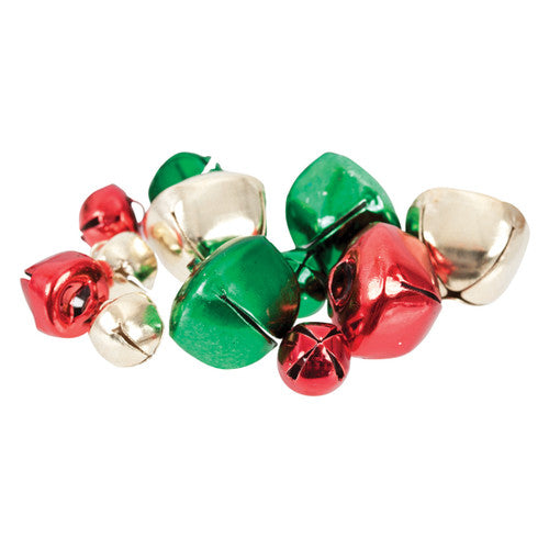 Creative School Supply Christmas Folley Bells Assorted Pack of 150