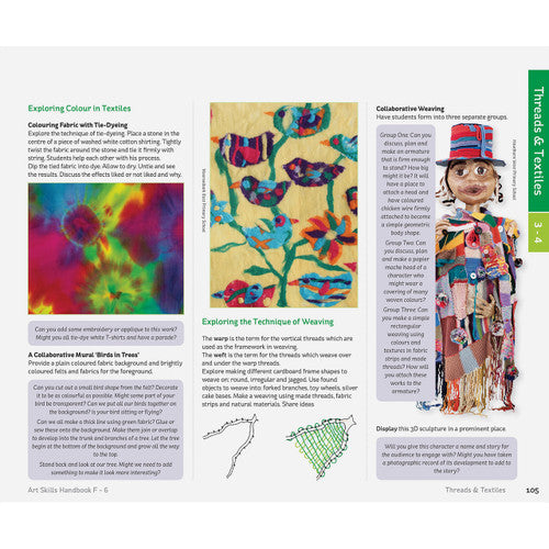 Creative School Supply Art Skills Handbook Fâ€“6: Sequential Planning Guide for Teachers