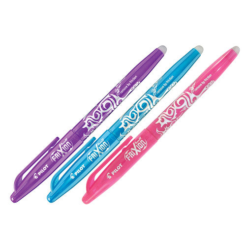 Pilot FriXion Ball Erasable Rollerball Gel Pen Fine Fun Colours Pack 3 Box of 6