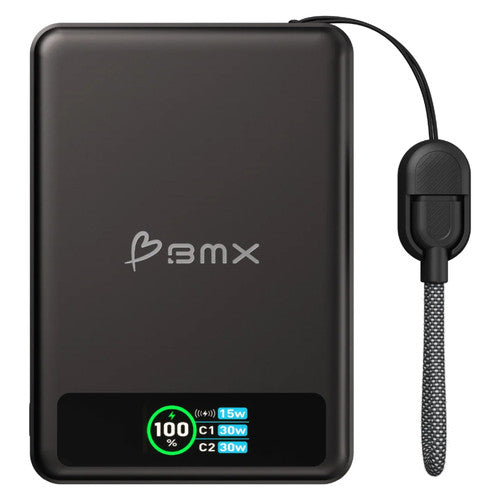 BMX SolidSafe 10K Solid State Magnetic Power Bank Black - image 4