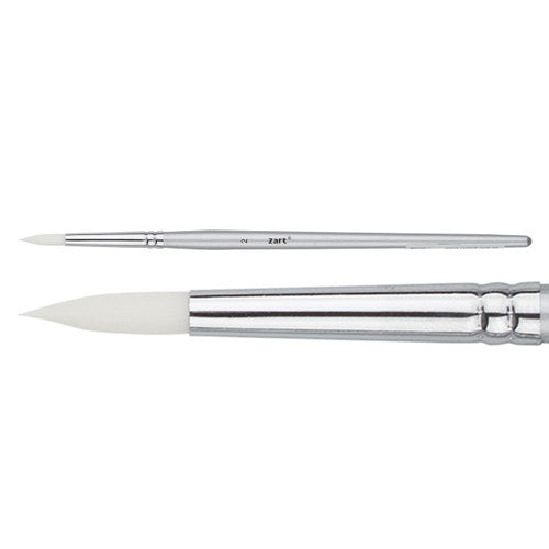 Creative School Supply Zart Taklon Brush Dynamic Round Size 2 (4.5mm)