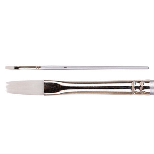 Creative School Supply Zart Taklon Brush Dynamic Flat Size 2 (4.5mm)