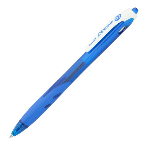 Pilot BegreeN Rexgrip Retractable Ballpoint Pen Fine Blue Box of 10