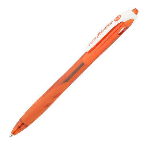 Pilot BegreeN Rexgrip Retractable Ballpoint Pen Fine Orange Box of 10
