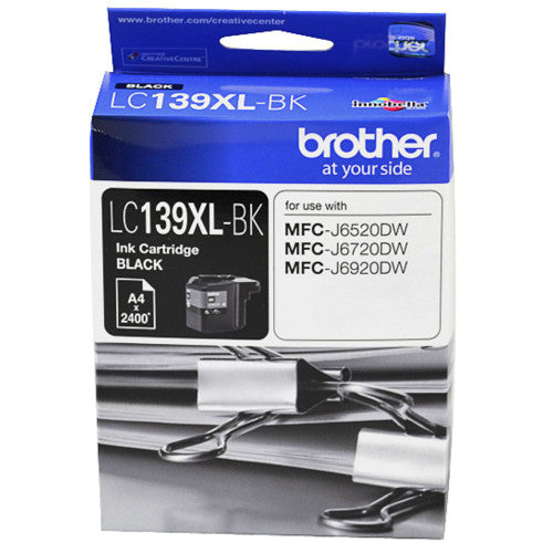 Brother Original Extra High Yield Ink Cartridge LC137XLBK Black