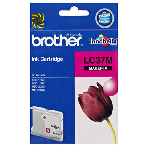 Brother Original Ink Cartridge LC37M 300 Pages Magenta