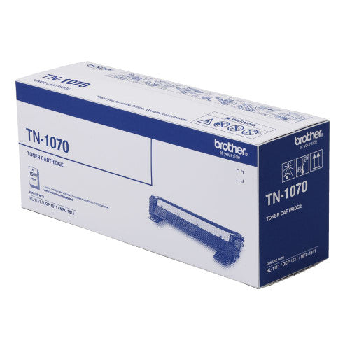 Brother Original Toner Cartridge TN1070 1000 Pages Black