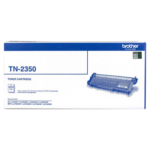 Brother Original Toner Cartridge TN2350 2600 Pages Black